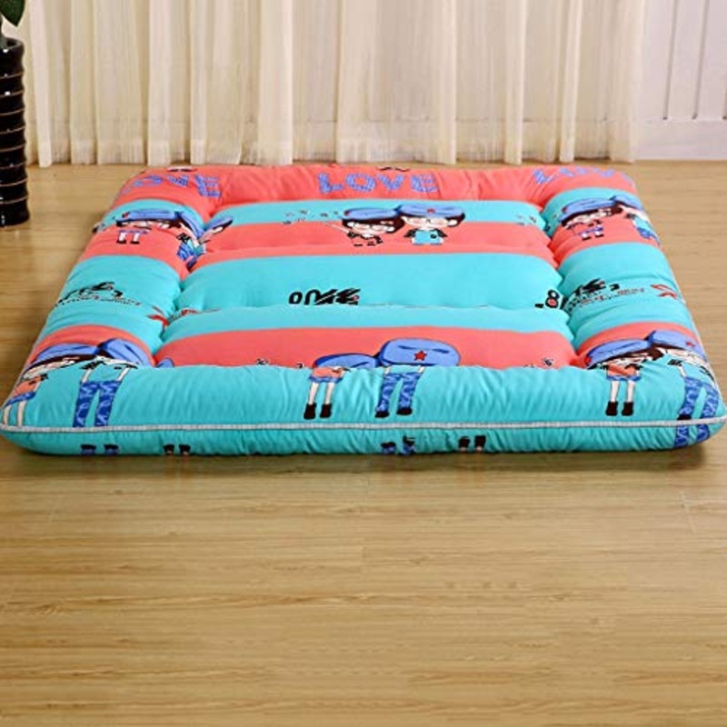 LJ Materasso Tatami Ispessimento Multifunzionale Ventilazione Doppia Camera da Letto Mat Student Dormitorio Letto Singolo Mat Home Yoga Mat (Colore : H, Dimensioni : 150x200cm)