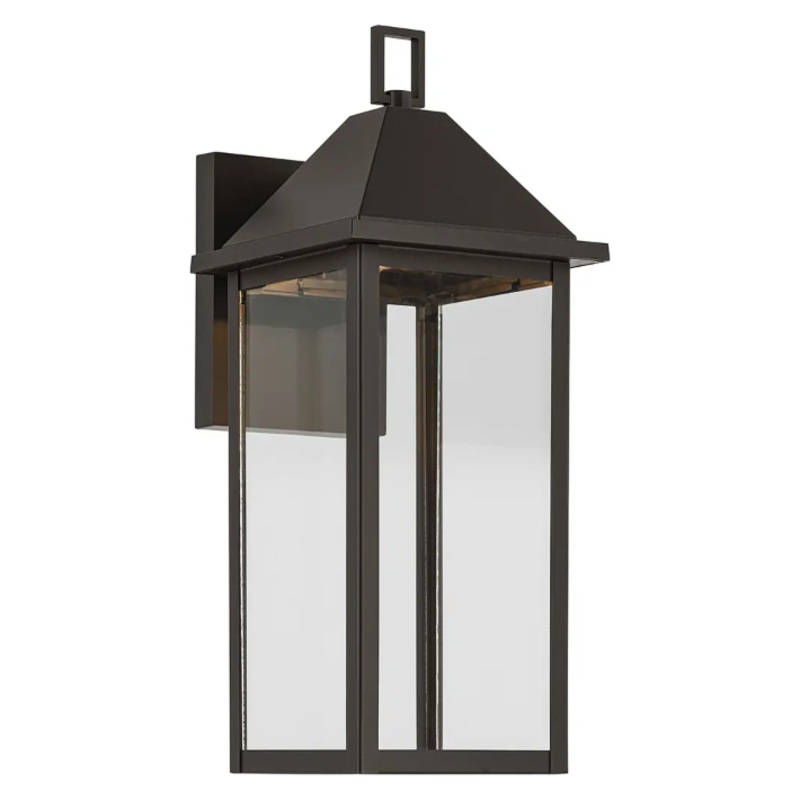 Prin 16.75″ 1-Light Outdoor Wall Light Olde Bronze Dark Sky Compliant