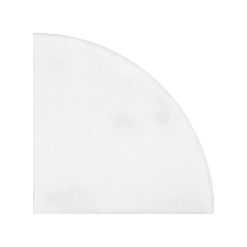 9″ x 9″ Corner Shelf Bianco Venatino Honed Marble Stone 33-035