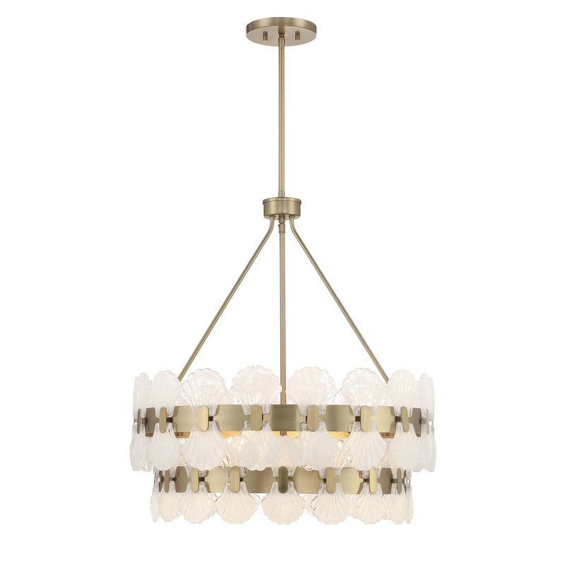 Bancroft 5-Light Chandelier Noble Brass