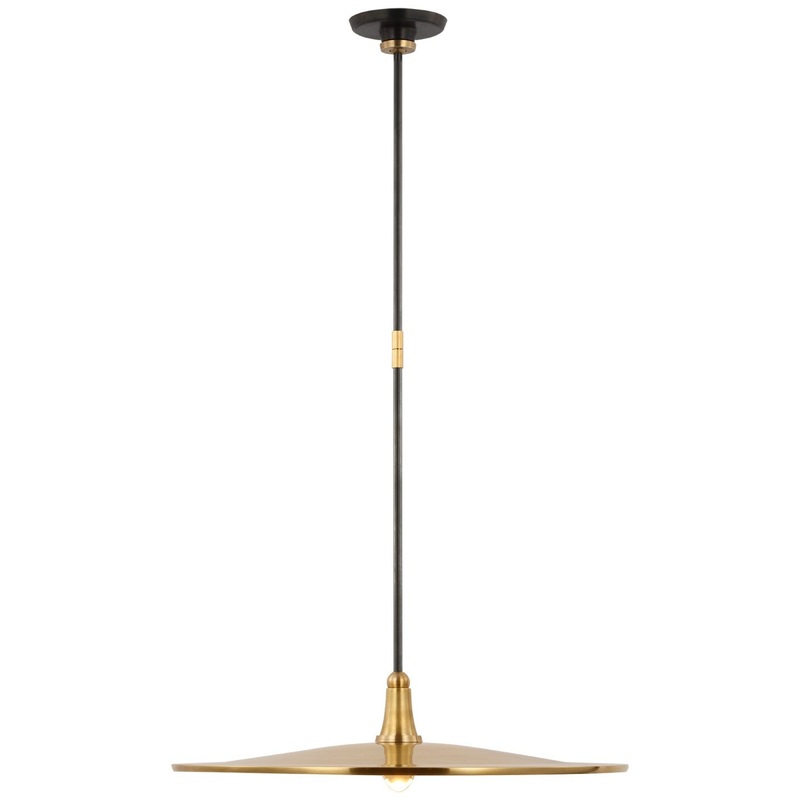 LED Pendant from the Truesdell Collection in Hand-Rubbed Antique Brass And Bronze Finish by Visual Comfort Signature