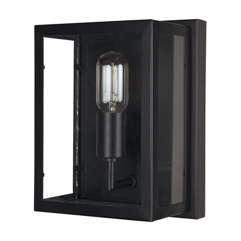Cairn Wall Sconce Matte Black