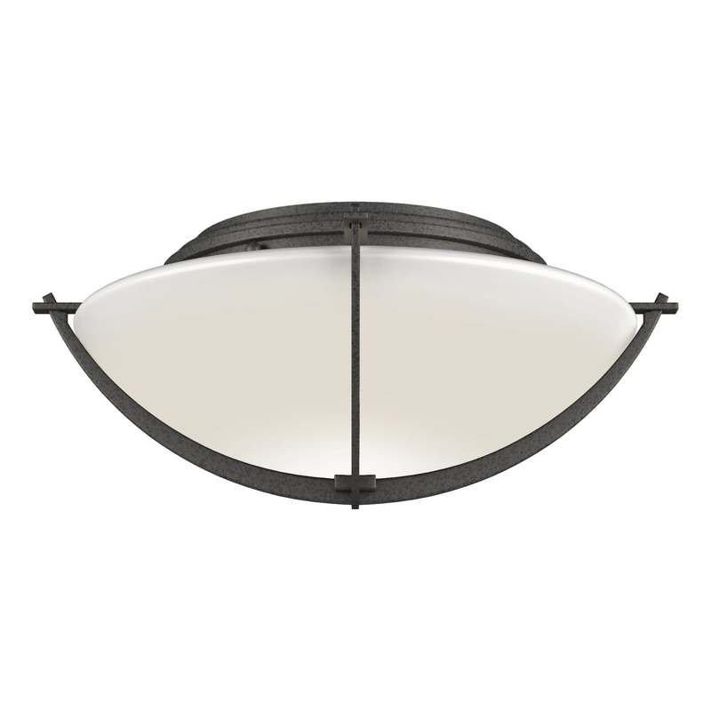 Compass Flush Mount Natural Iron