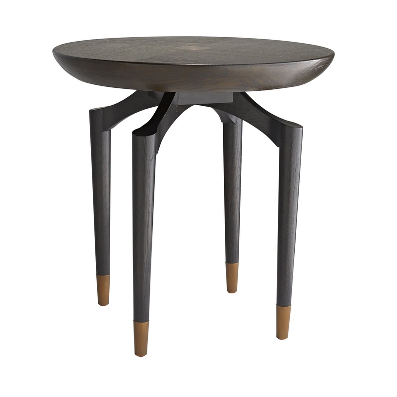 Arteriors 5652 Wagner Side Table Umber