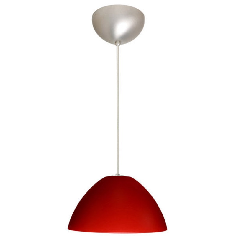 Besa 1JC-420131-SN Tessa One Light Pendant Satin Nickel