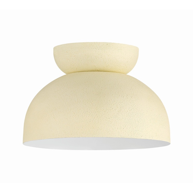 Craftmade 59181-CW Ventura Dome One Light Flushmount Cottage White