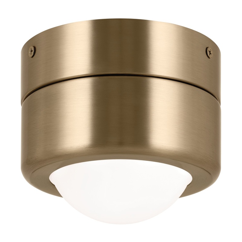 Kichler 52600CPZ LED Flush Mount, Champagne Bronze