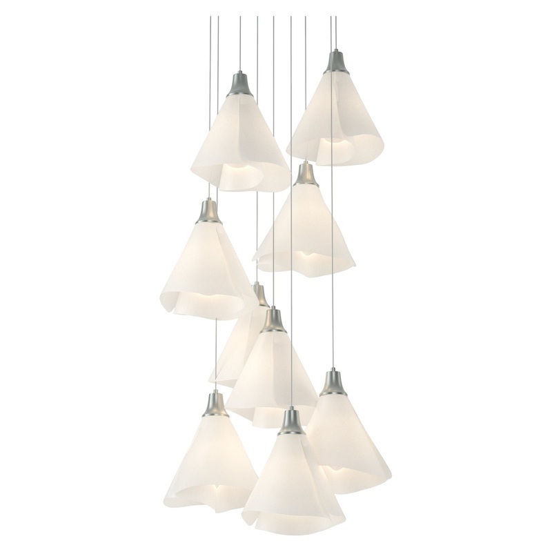 Mobius 9-Light Pendant Vintage Platinum