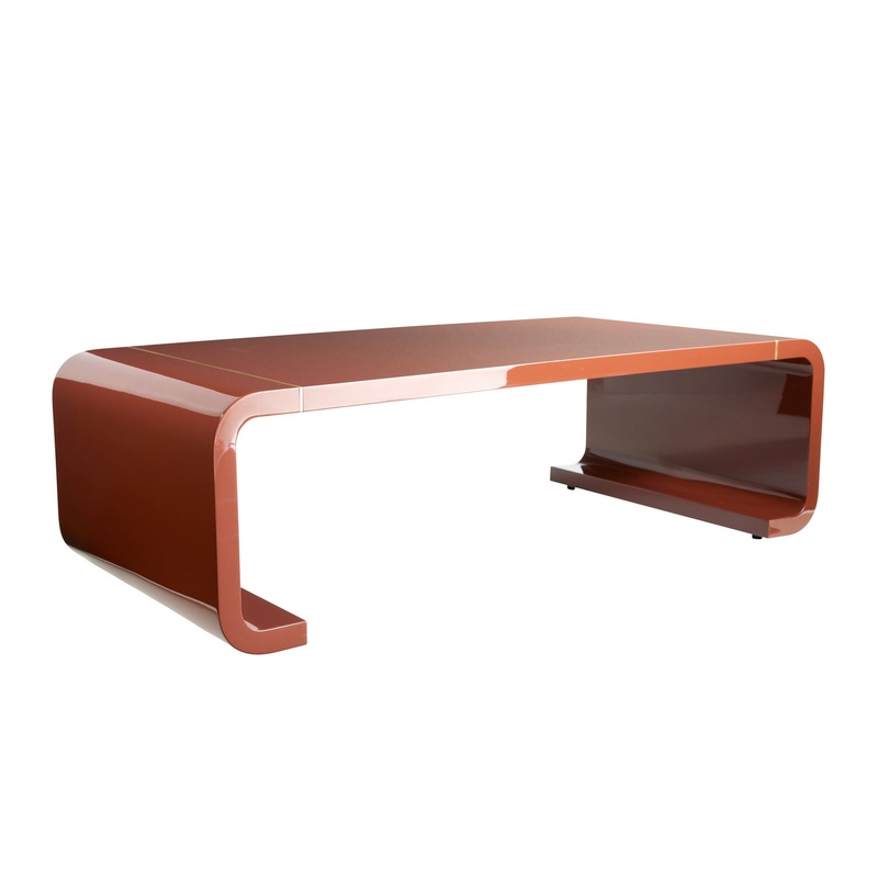 Arteriors 5094 Turnley Cocktail Table Paprika