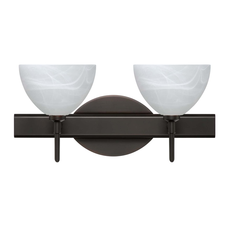 Besa 2SW-467952-BR Brella Two Light Wall Sconce Bronze (Discontinued)