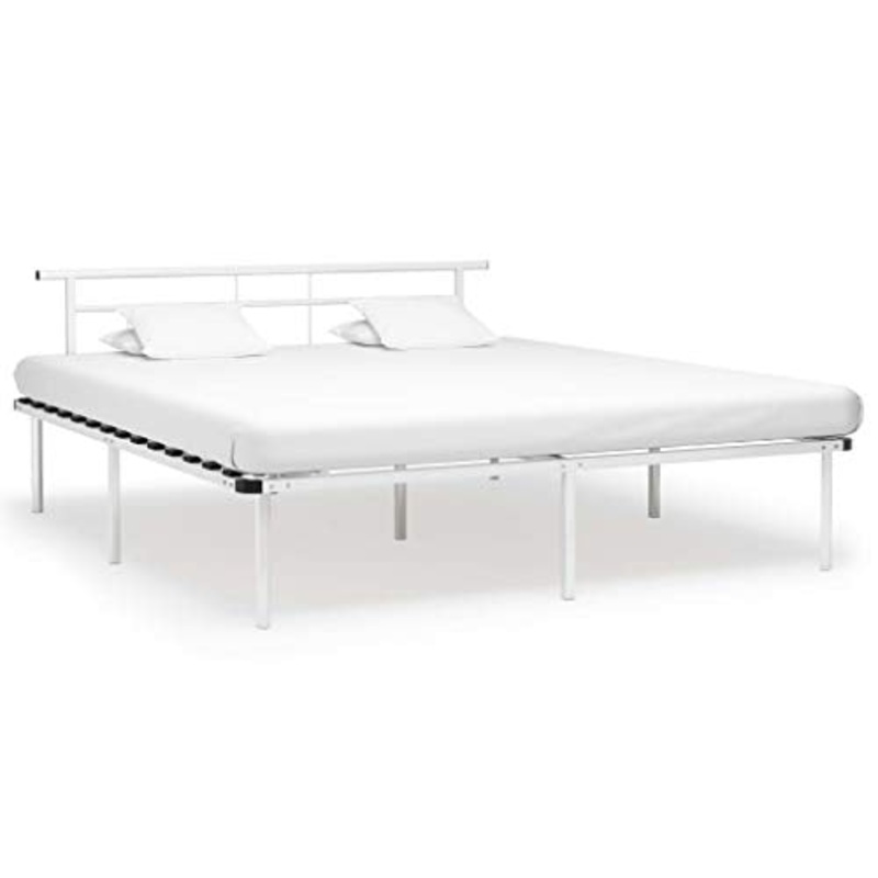 FAMIROSA Giroletto Giroletto Bianco in Metallo 180×200 cm-4836