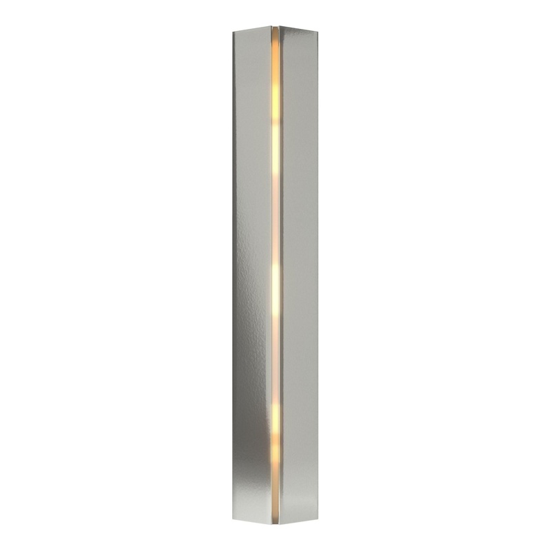 Gallery Small Sconce Sterling Ivory Art Glass (CC)