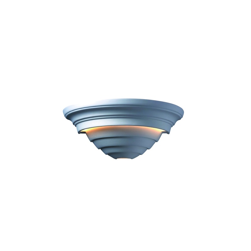 LED Lantern from the Ambiance Collection in Bisque Finish by Justice Designs