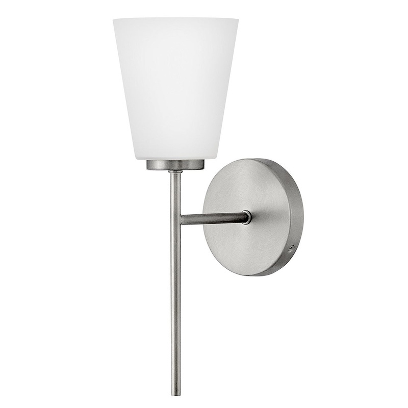 LED Vanity from the Bri Collection in Brushed Nickel Finish by Lark