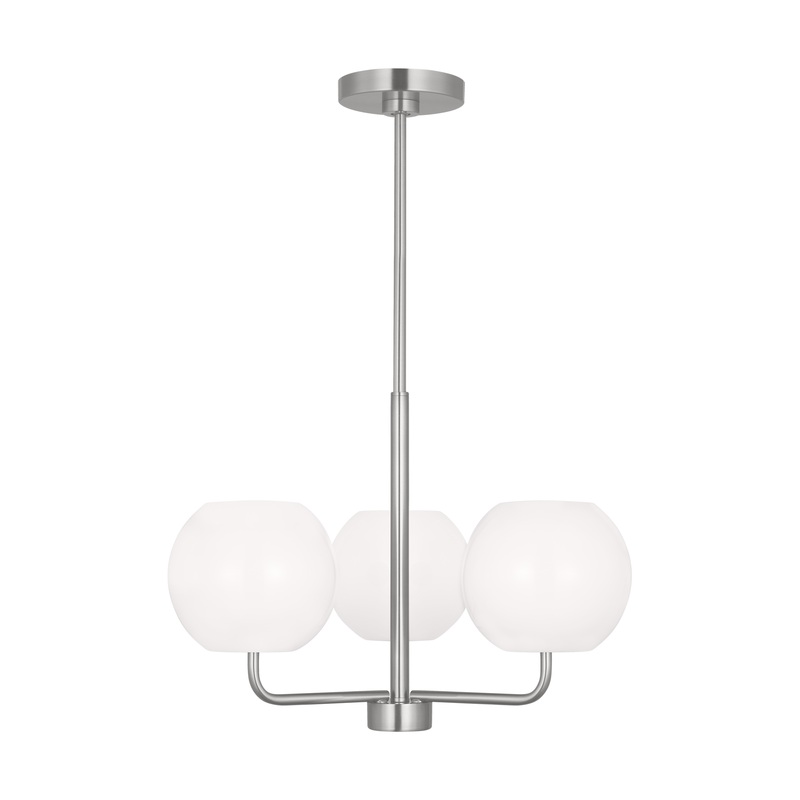 Rory Small Chandelier Brushed Steel LED Bulb(s) Included