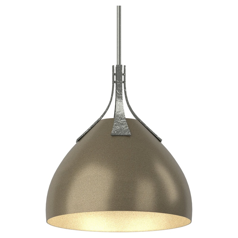 Summit Pendant Sterling Soft Gold