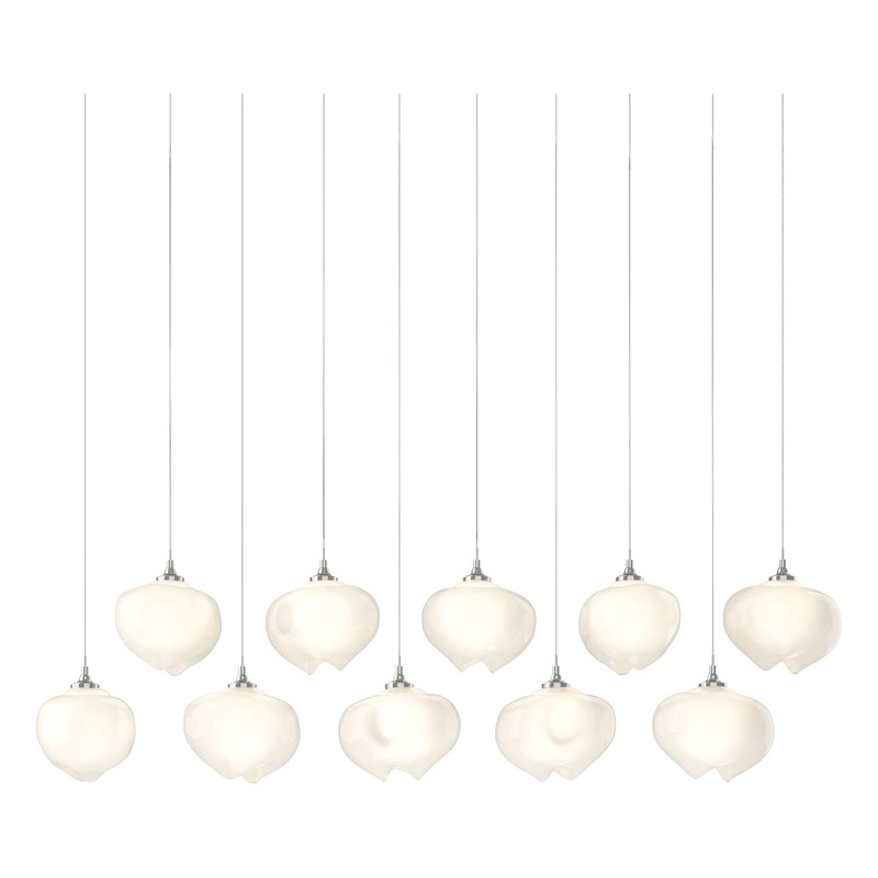 Ume 10-Light Pendant Sterling