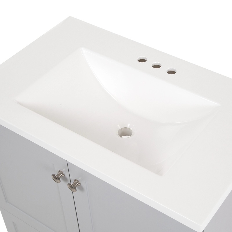 36″ Composite Vanity Top