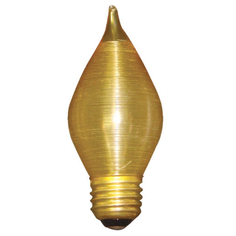 Bulbrite 431140 Spunlite: Light Bulb Amber