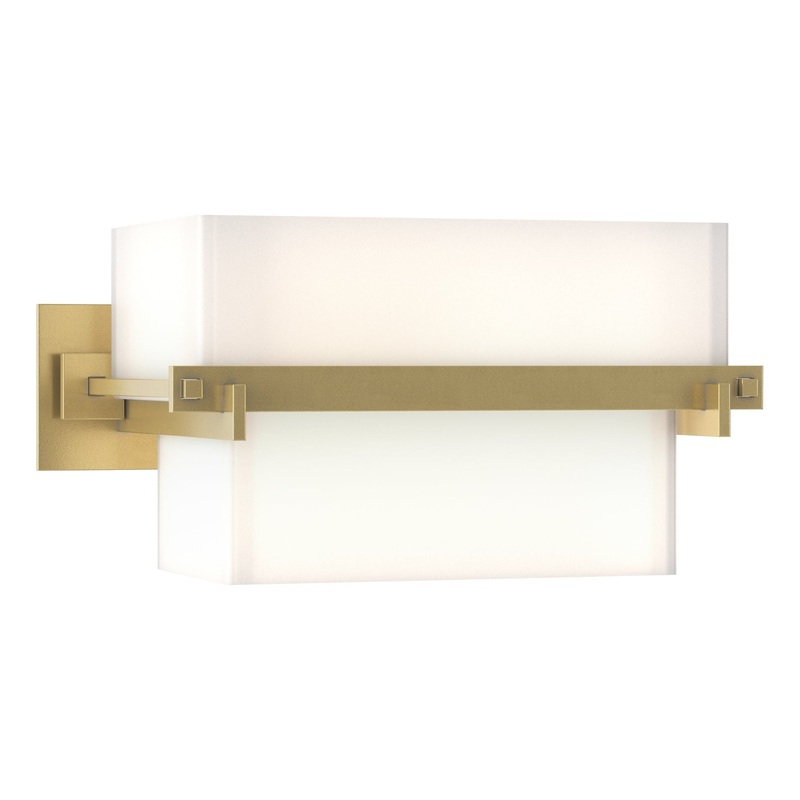 Kakomi 1-Light Sconce Modern Brass