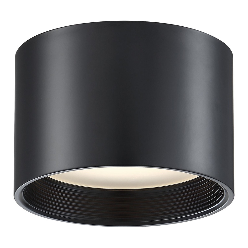 LED Flush Mount from the Reel Collection in Black Finish by Access