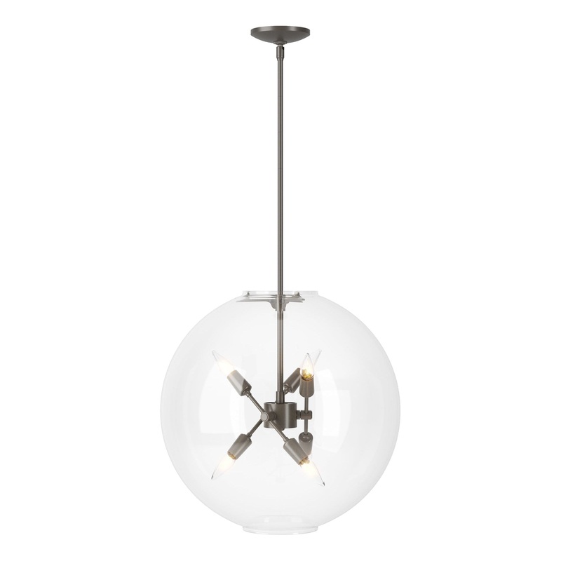 Sfera 6-Light Pendant Dark Smoke