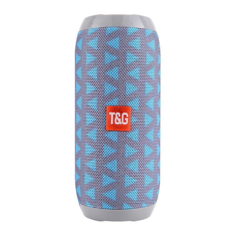 Green (triangle blue) Portable Bluetooth Speaker – HiFi 360 Degree Audio Wireless Mini Speaker, Support Hands-free Calling