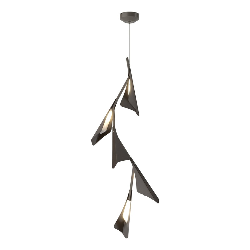 Plume 5-Light LED Pendant Dark Smoke Oil Rubbed Bronze