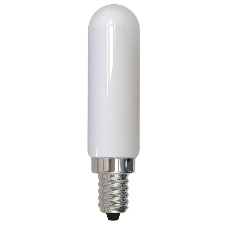 4.5 Watt T6 Milky, 400  Lumens, E12 base, 120 Volt Light Bulb by Bulbrite