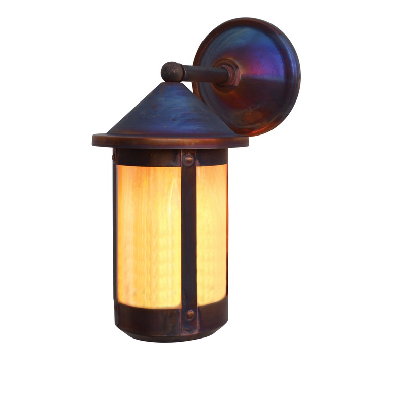 Arroyo BB-7WGW-RC Berkeley One Light Wall Mount Raw Copper