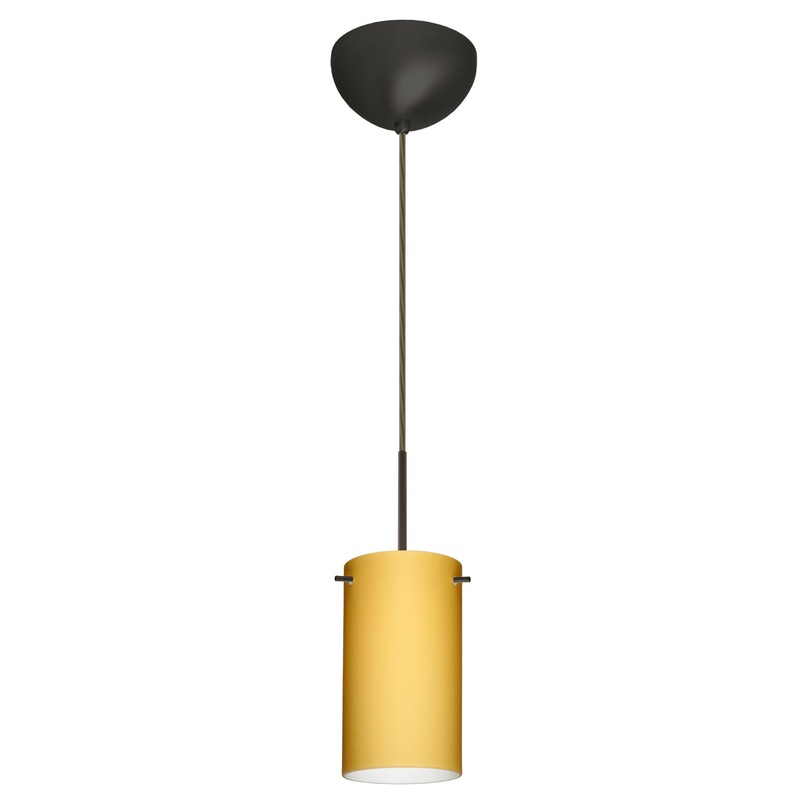 Besa 1BC-4404VM-HAL-BR Stilo One Light Pendant Bronze (Discontinued)