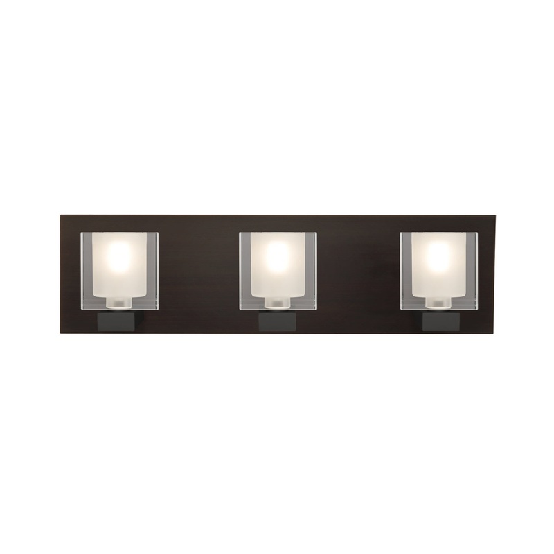 Besa 3WF-BOLOFR-LED-BR Bolo LED Vanity Bronze