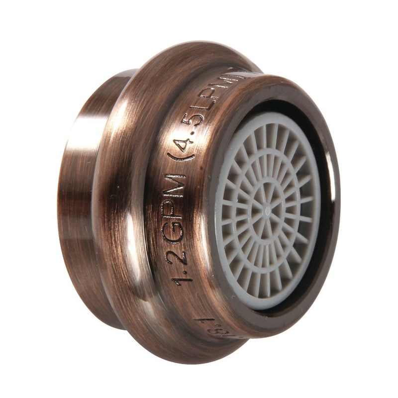 Cal Green Z12KBSA160AC 1.2 GPM Female Aerator, Antique Copper
