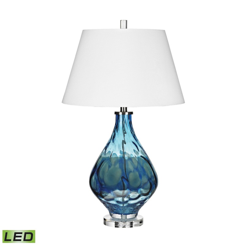 ELK Home D3060-LED Gush LED Table Lamp Blue