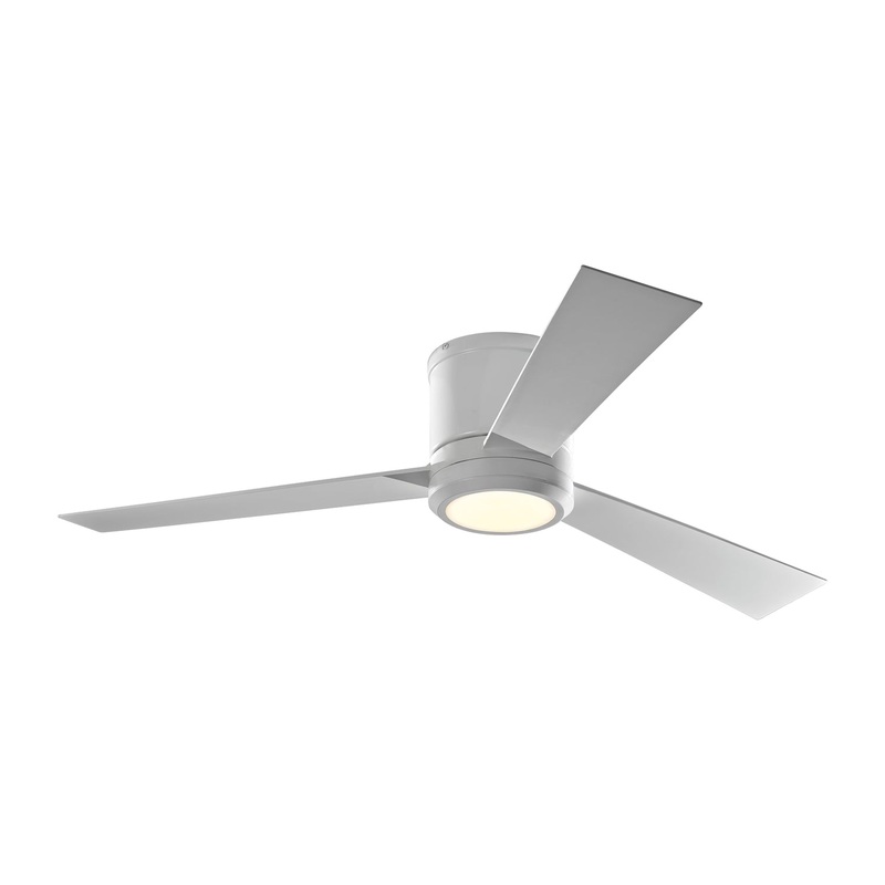 52″Ceiling Fan from the Clarity Collection in Matte White Finish by Generation Lighting.