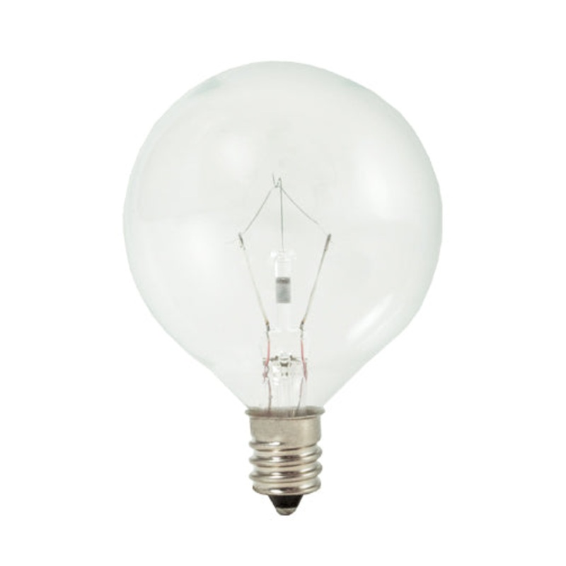 Bulbrite 461225 Krystal Light Bulb Clear