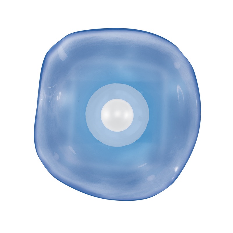 Embark 16″H Sconce White/Blue
