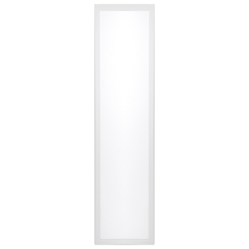 LED Backlit Flat Panel in White Finish by Nuvo Lighting