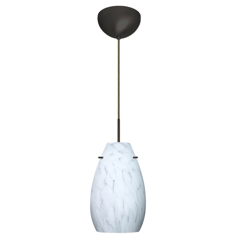 Besa 1JC-412619-BR Pera One Light Pendant Bronze