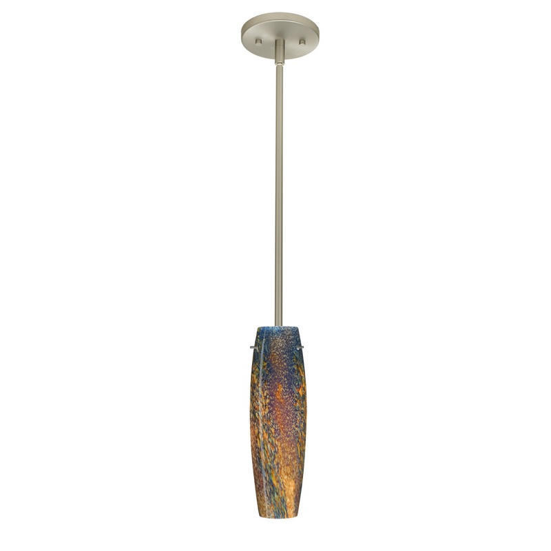 Besa 1TT-4121CE-SN Tu Tu One Light Pendant Satin Nickel (Discontinued)
