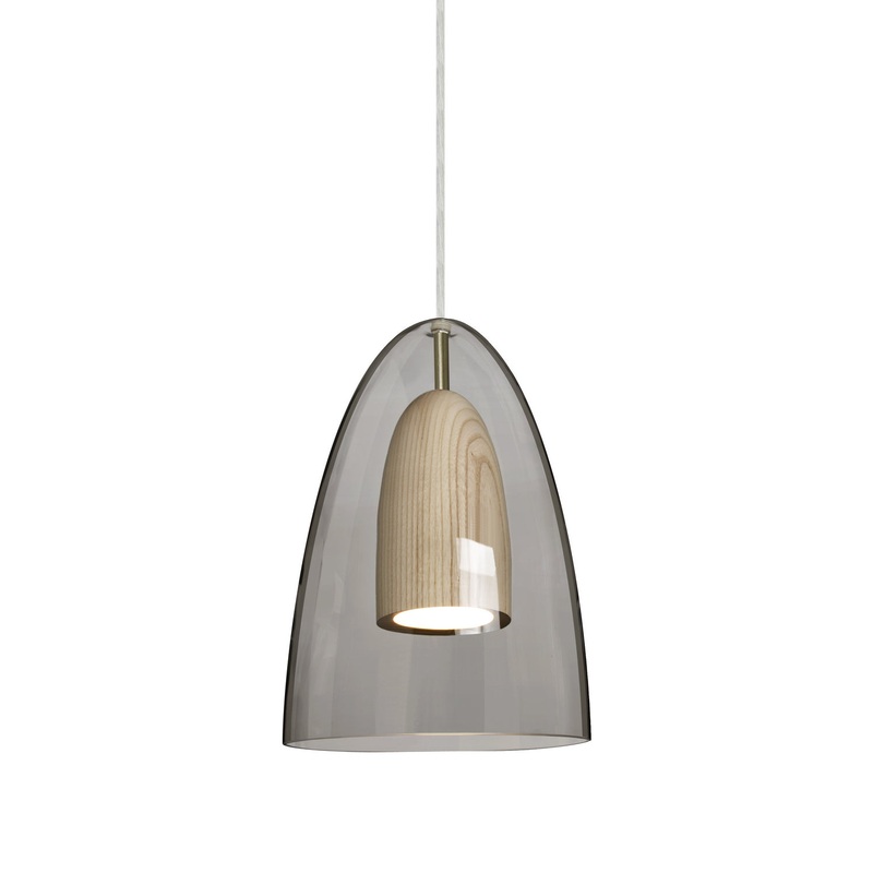 Besa J-DANOSMNA-LED-SN Dano LED Pendant Satin Nickel