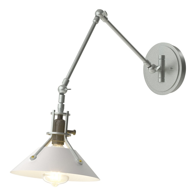 Henry Sconce Vintage Platinum White