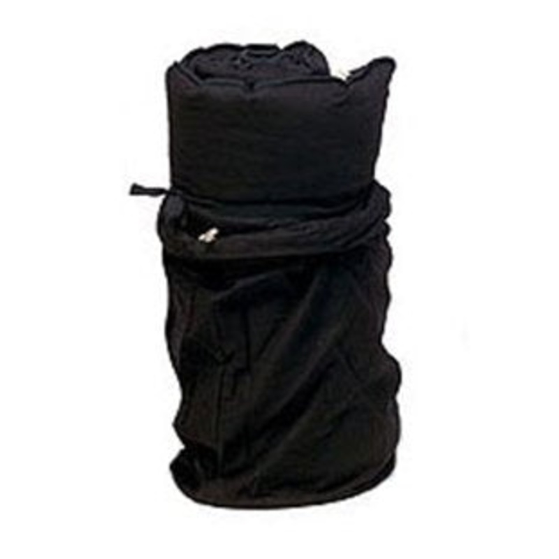 Vivere Zen – Bag-Futon Cotone (Colore Nero) – Misura 80×200 cm