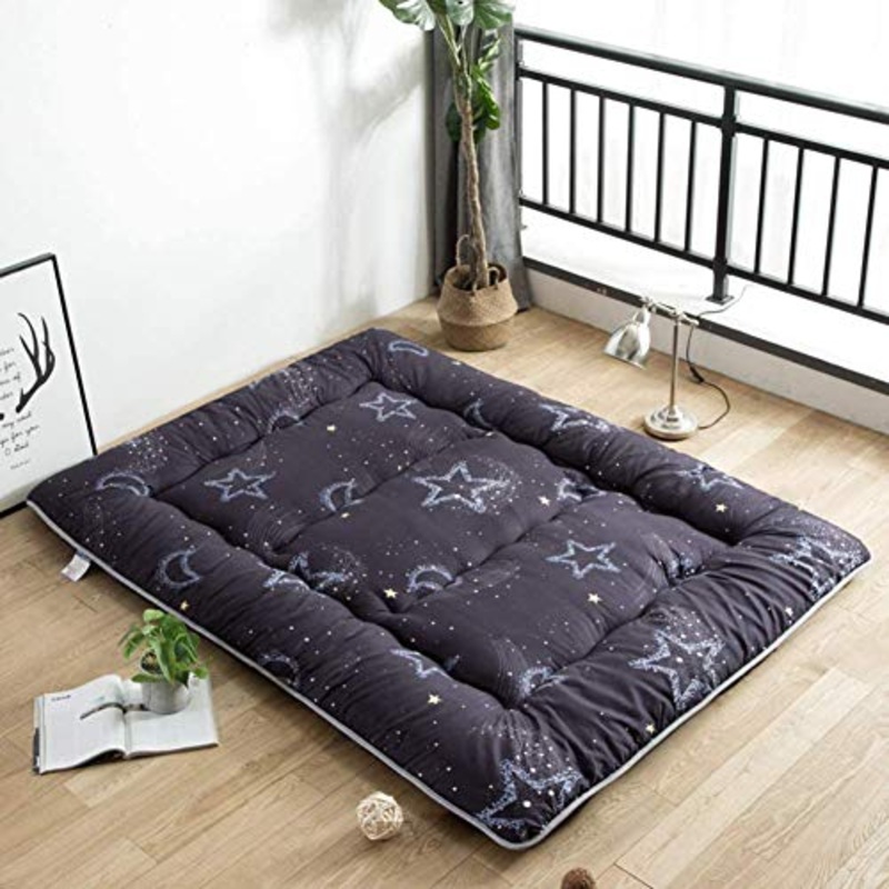 Z&HA Spesso Pieghevole Tatami Materasso, Ultra Morbida Traspirante futon Giapponese Tappetino Portatile dormitorio Mattress Pad,D,150x200cm