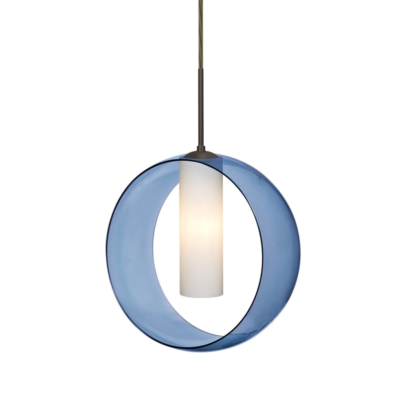 Besa 1JT-PLATOBL-BR Plato One Light Pendant Bronze