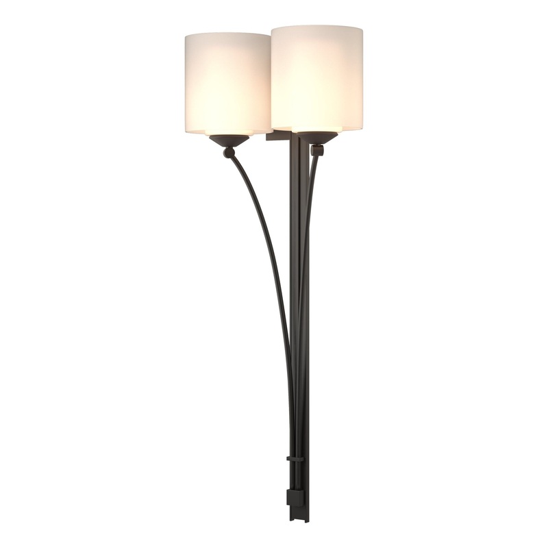 Formae Contemporary 2-Light Sconce Black