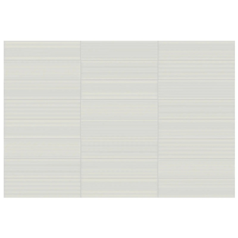 Geometra 3″ x 12″ Divide Stone Glossy Ceramic Wall Tile 3″ x 12″