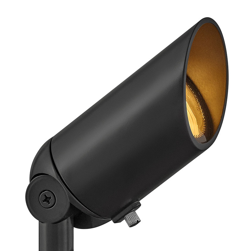 Hardy Island Accent Spot Light Brass Satin Black 4W MR16 LED