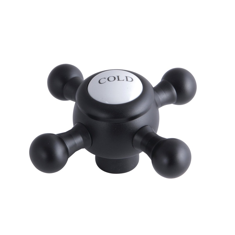 KSH4460BXC Cold Metal Cross Handle, Matte Black