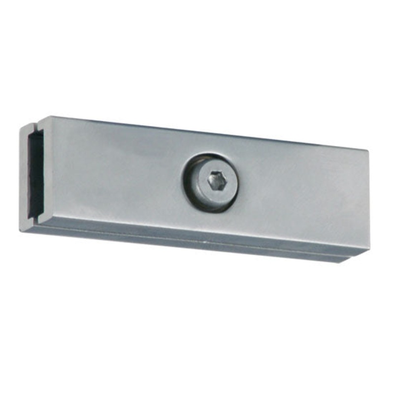 Live Rail Connector from the Rail Connector Collection in Satin Nickel Finish by Besa